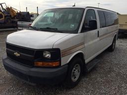 2014 Chevy Express passenger van INOP