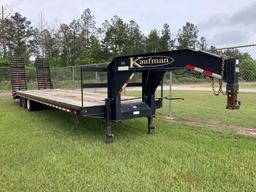2018 Kaufman FH-16K-35D gooseneck 35' tandem