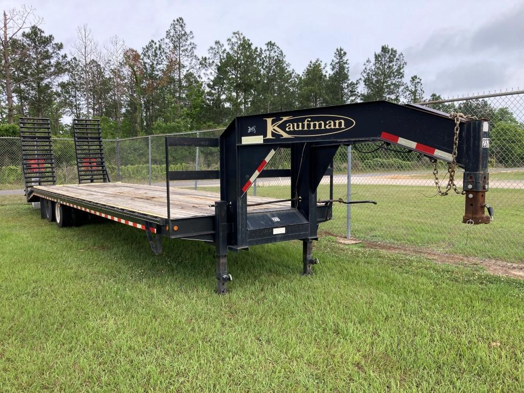 2018 Kaufman FH-16K-35D gooseneck 35' tandem