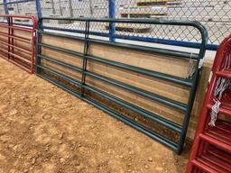 12’ Economy gate, green, UNUSED