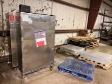 Cookshack 360 smoker with aluminum drip pans