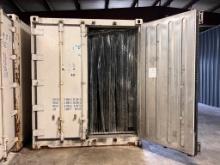8'x40' Reefer container freezer with air curtain, analog