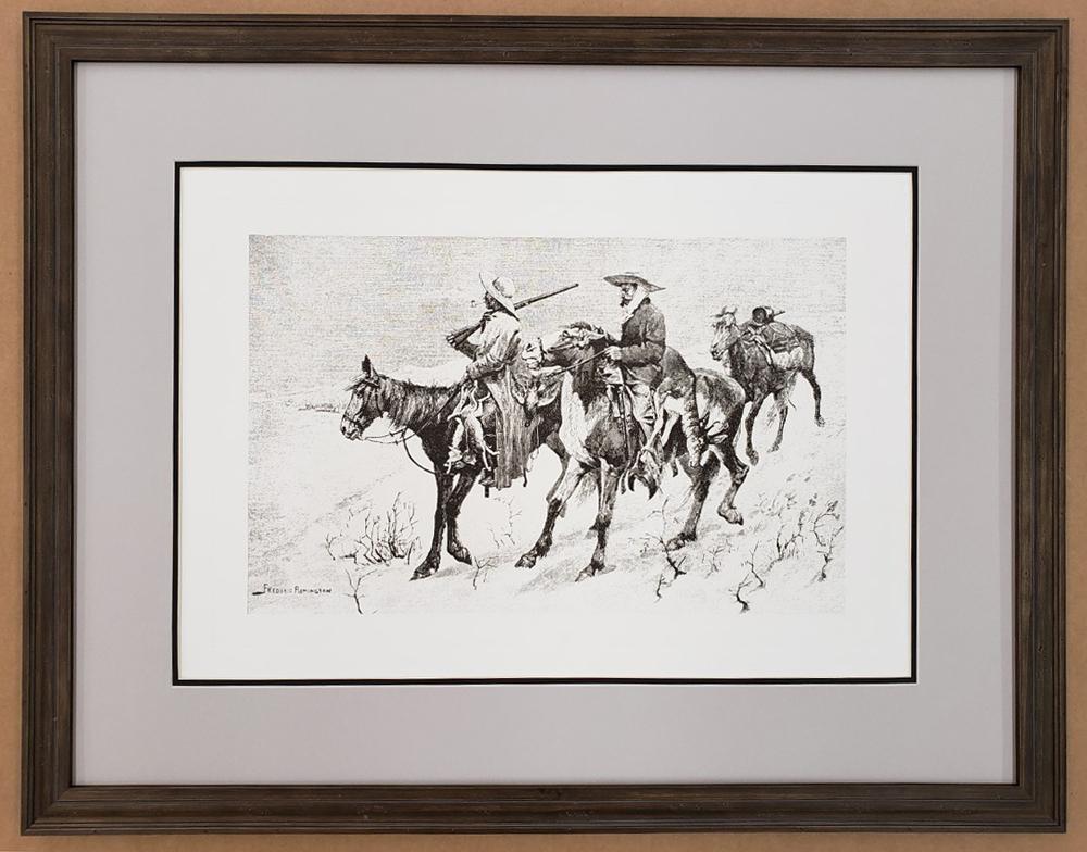 *Rare Giclee Limited Edition 01 by Fredrick Remington Plate Signed Great Investment
