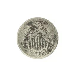 1866 Shield Nickel Coin