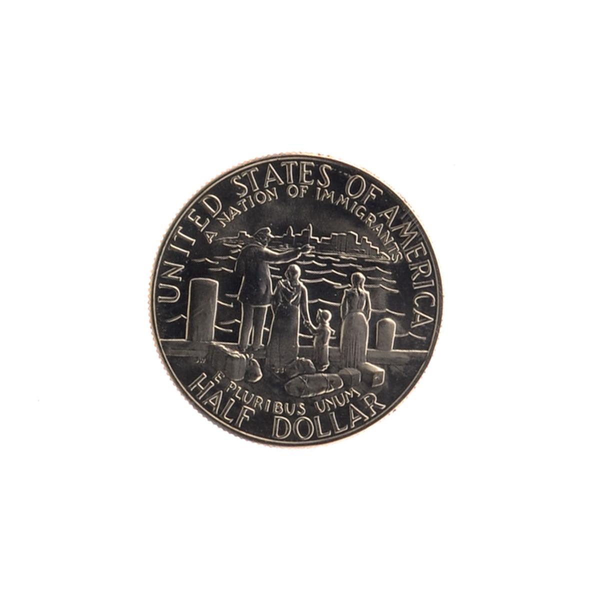 1986 Uncirculated Liberty Half Dollar Coin