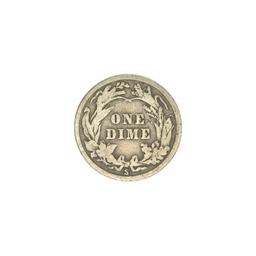1916 Barber Head Dime Coin