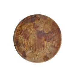 1868 Two-Cent Coin