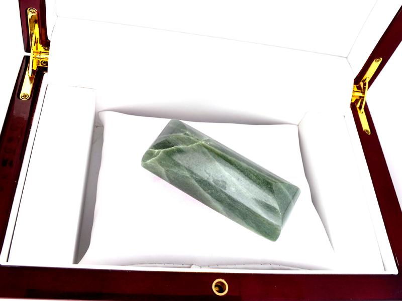 APP: 7.2k 597.50CT Rectangle Cut Cabochon Jade Gemstone