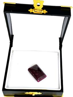 APP: 0.5k 30.68CT Emerald Cut Ruby Gemstone