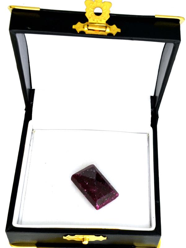 APP: 0.5k 30.68CT Emerald Cut Ruby Gemstone