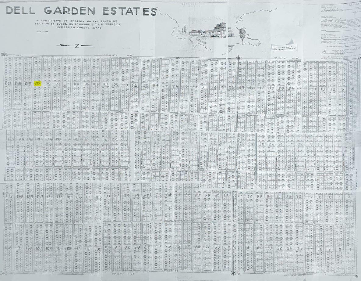 Dell Garden Estates Fantastic Opportunity Great Land Use Hudspeth County Texas Low Monthly Payments