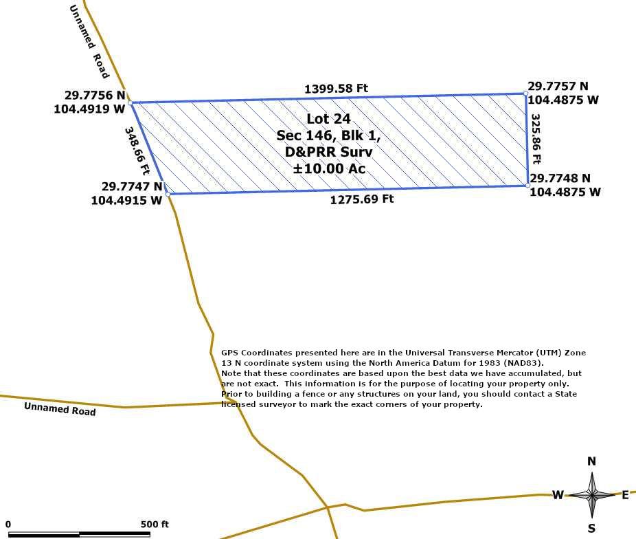 Texas Presidio County 10 Acres! Awesome Recreation! Low Monthly Payments!