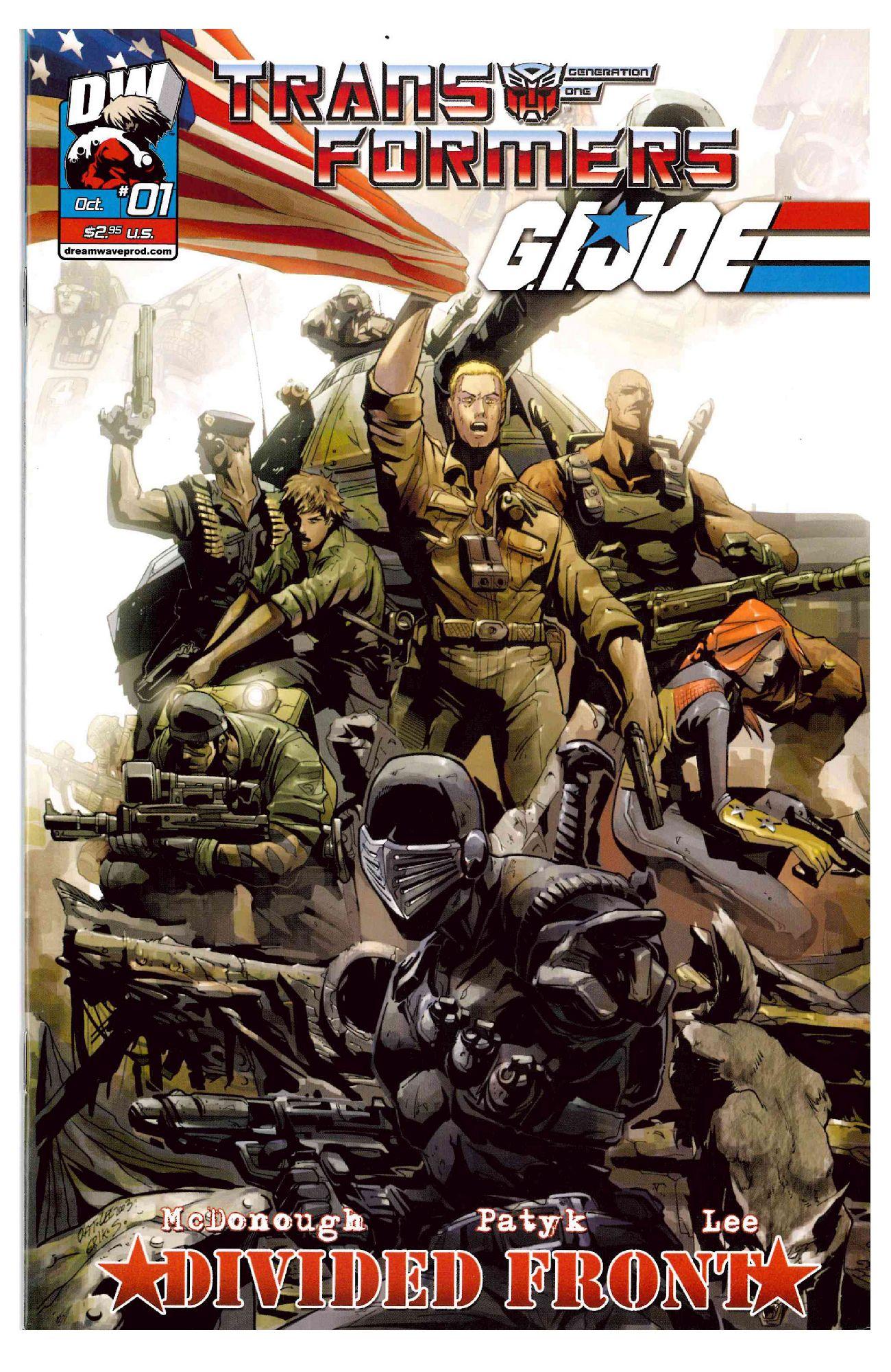 Transformers GI Joe (2004) Issue #1F