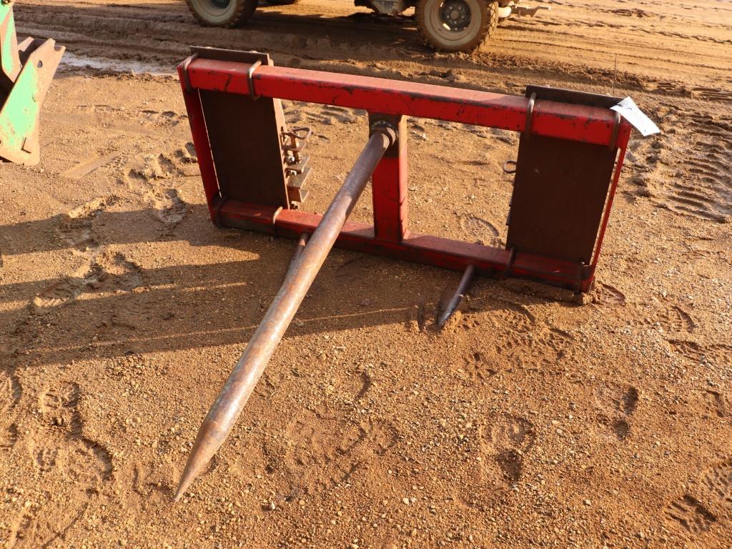 Westendorf Bale Spear w/ JD 740 Ldr Mnts #
