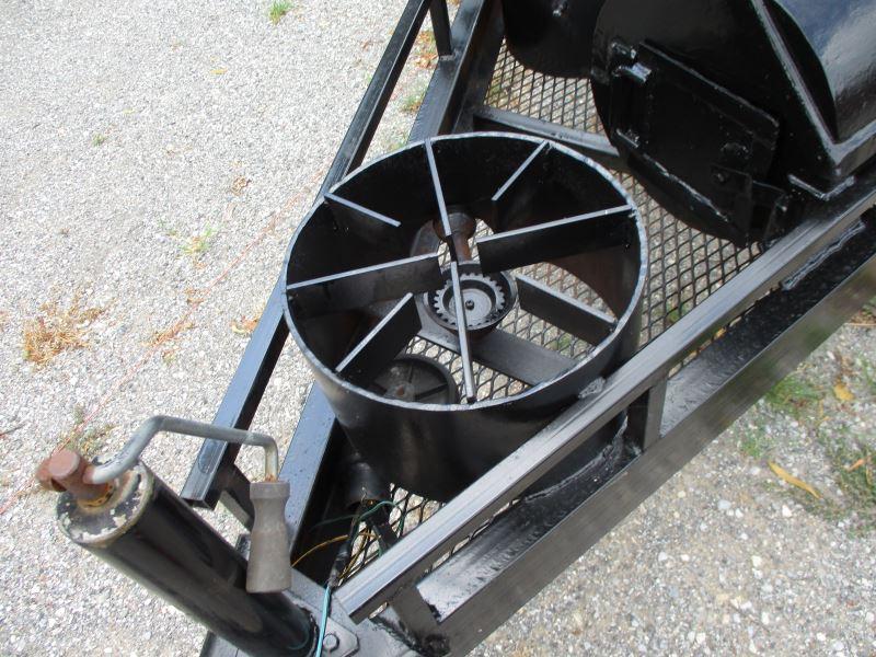 Trailer Mounted Smoker with Fish Fryer, Steak Cook