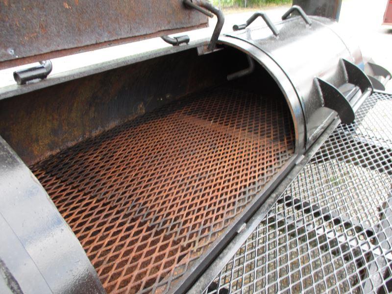 Trailer Mounted Smoker with Fish Fryer, Steak Cook