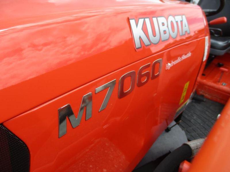 Kubota M7060 with loader SN 52196