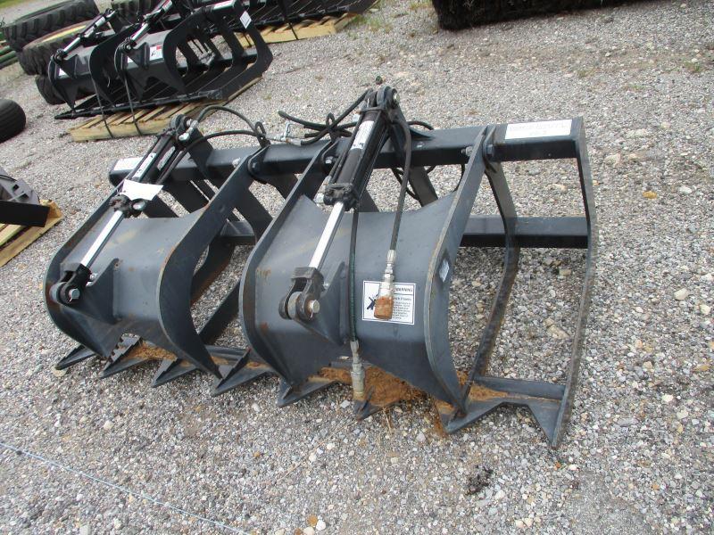 STOUT 66-9 Rock and Brush Grapple Bucket