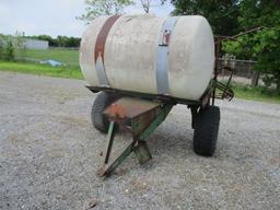 Pull Type Sprayer Frame with Boom