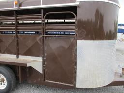 Coose 16' Stock Trailer SN 1C9BP1629YM202675