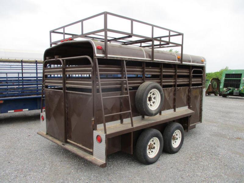Coose 16' Stock Trailer SN 1C9BP1629YM202675