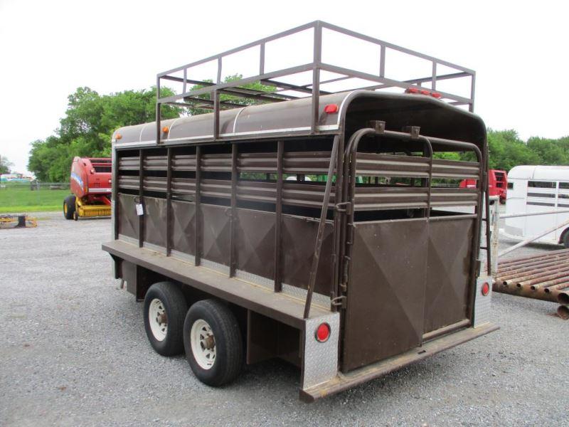 Coose 16' Stock Trailer SN 1C9BP1629YM202675