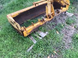 MF Box Scraper 7' with Scarifires
