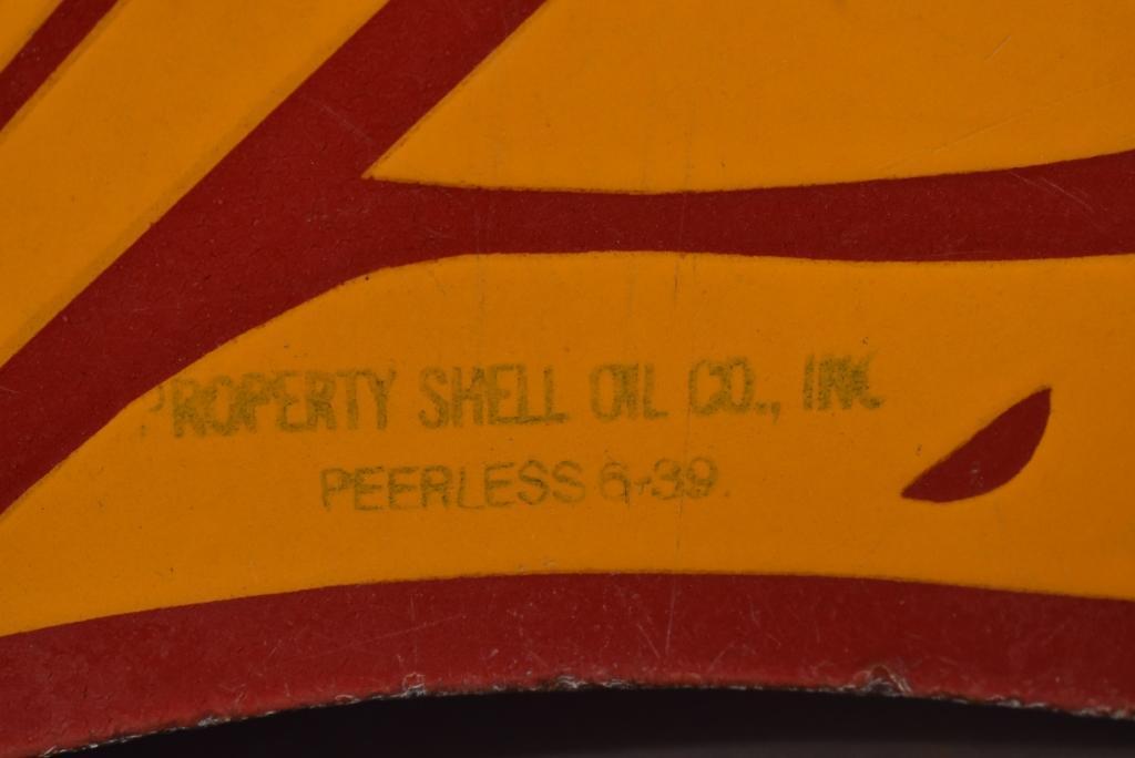 Shell (half-lines) Porcelain Sign (TAC)