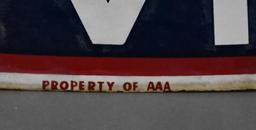 AAA Emergency Service Porcelain Sign (TAC)