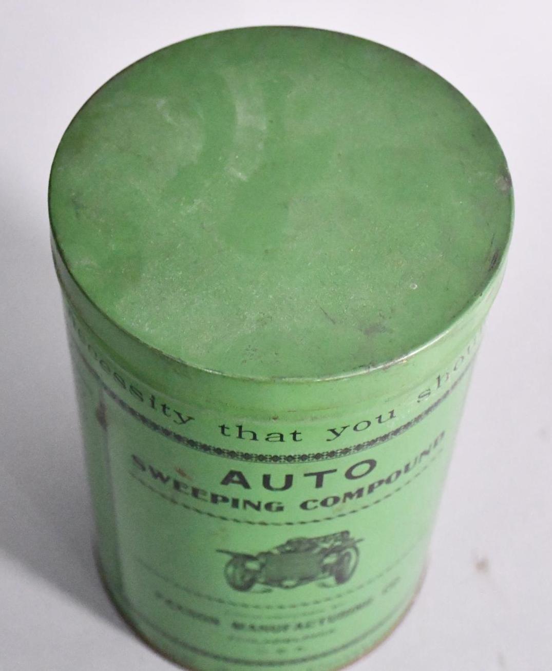Paxson Auto Sweeping Compound Round Metal Can