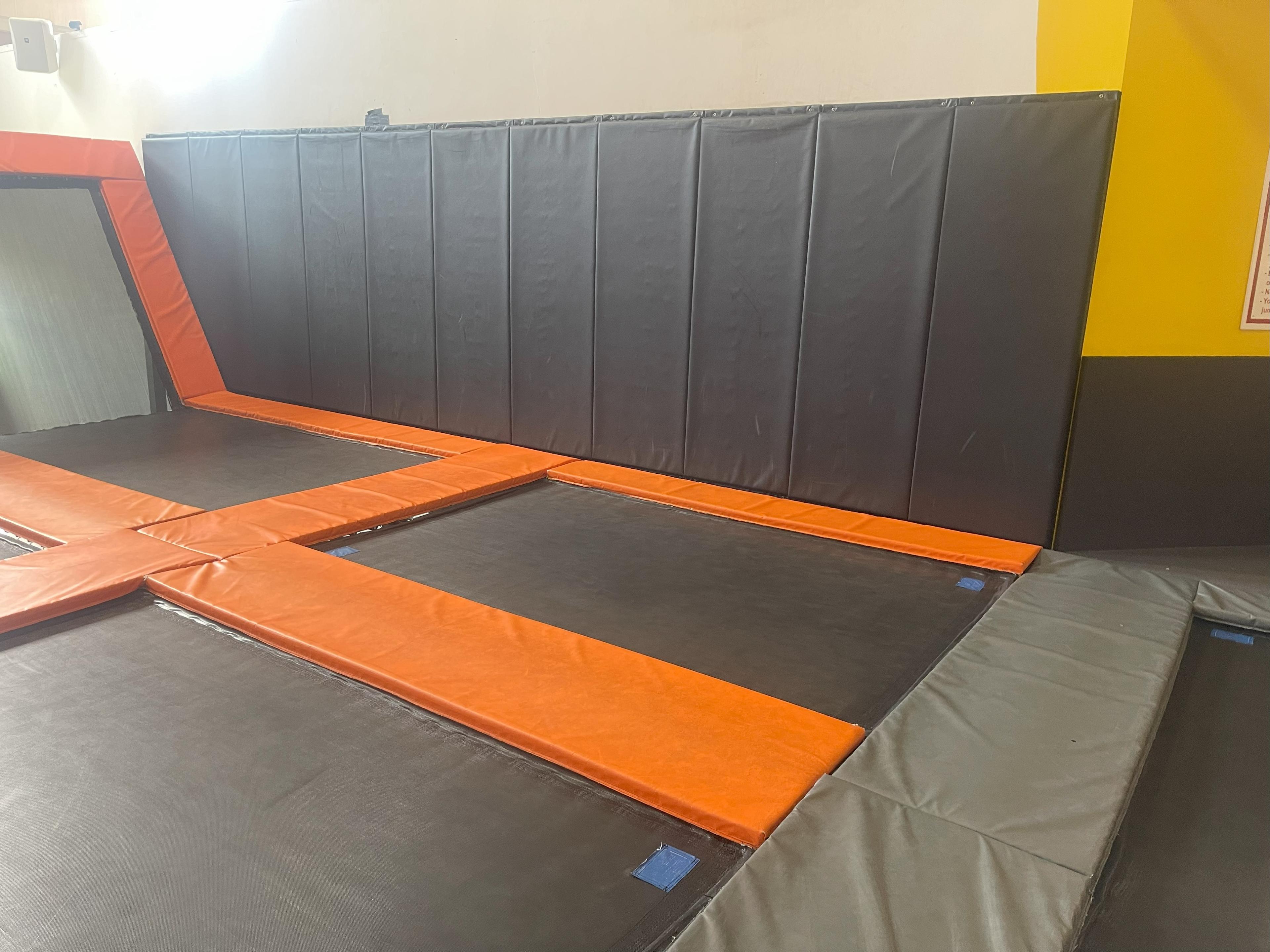 large trampoline system