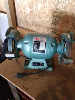 HB tools bench grinder