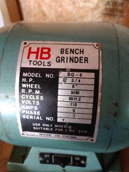 HB tools bench grinder