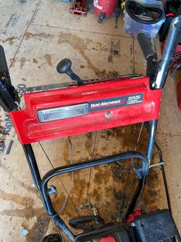MTD 24 inch cut yard machine snowblower