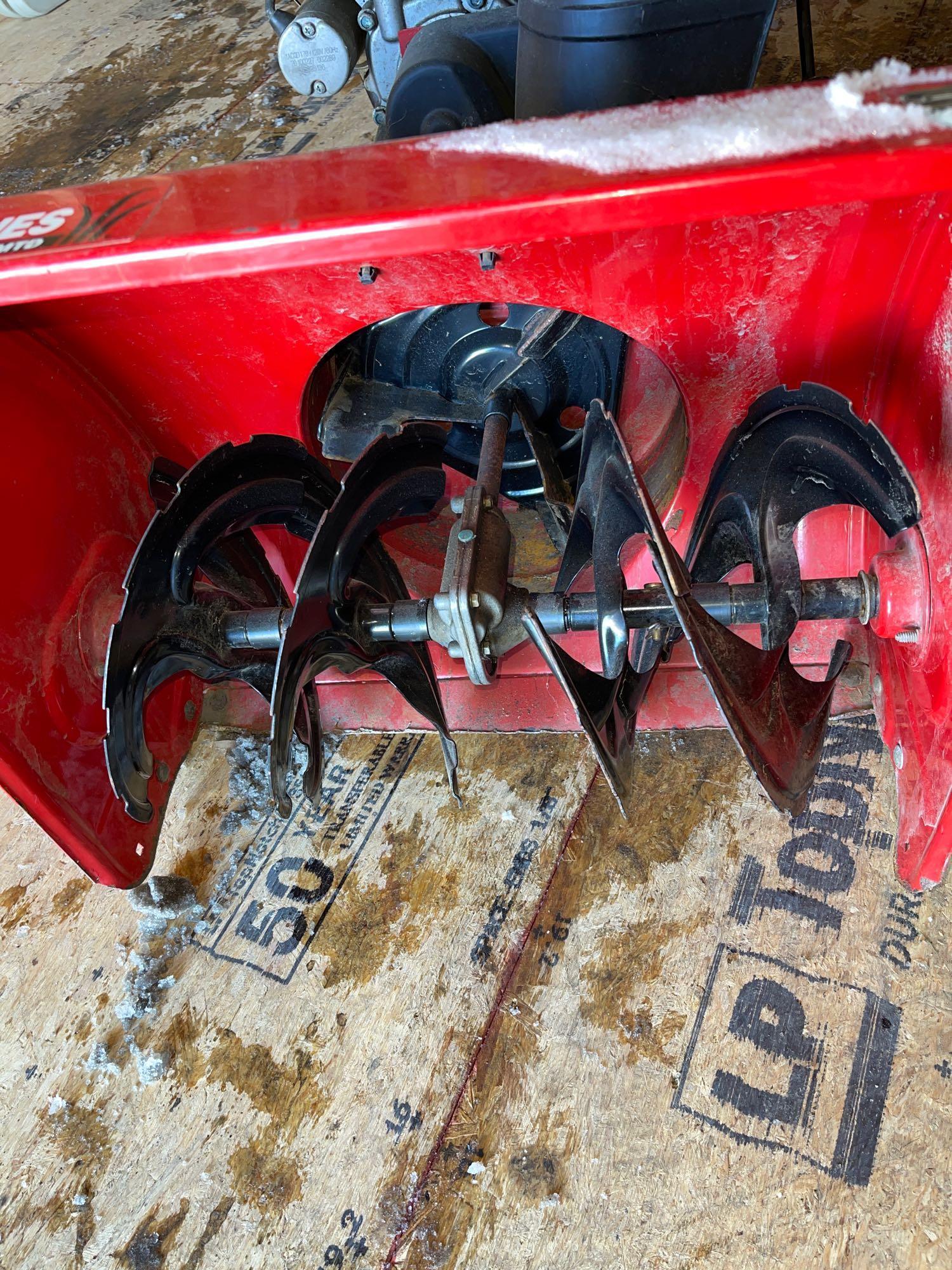 MTD 24 inch cut yard machine snowblower