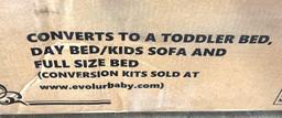 Five in one convertible crib