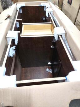 brinkhill 60x21x34 vanity in cognac