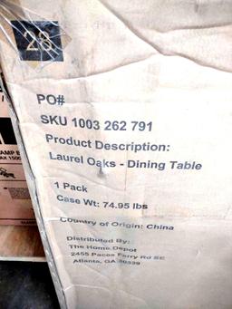 Laurel oaks dining table BRING HELP TO LOAD