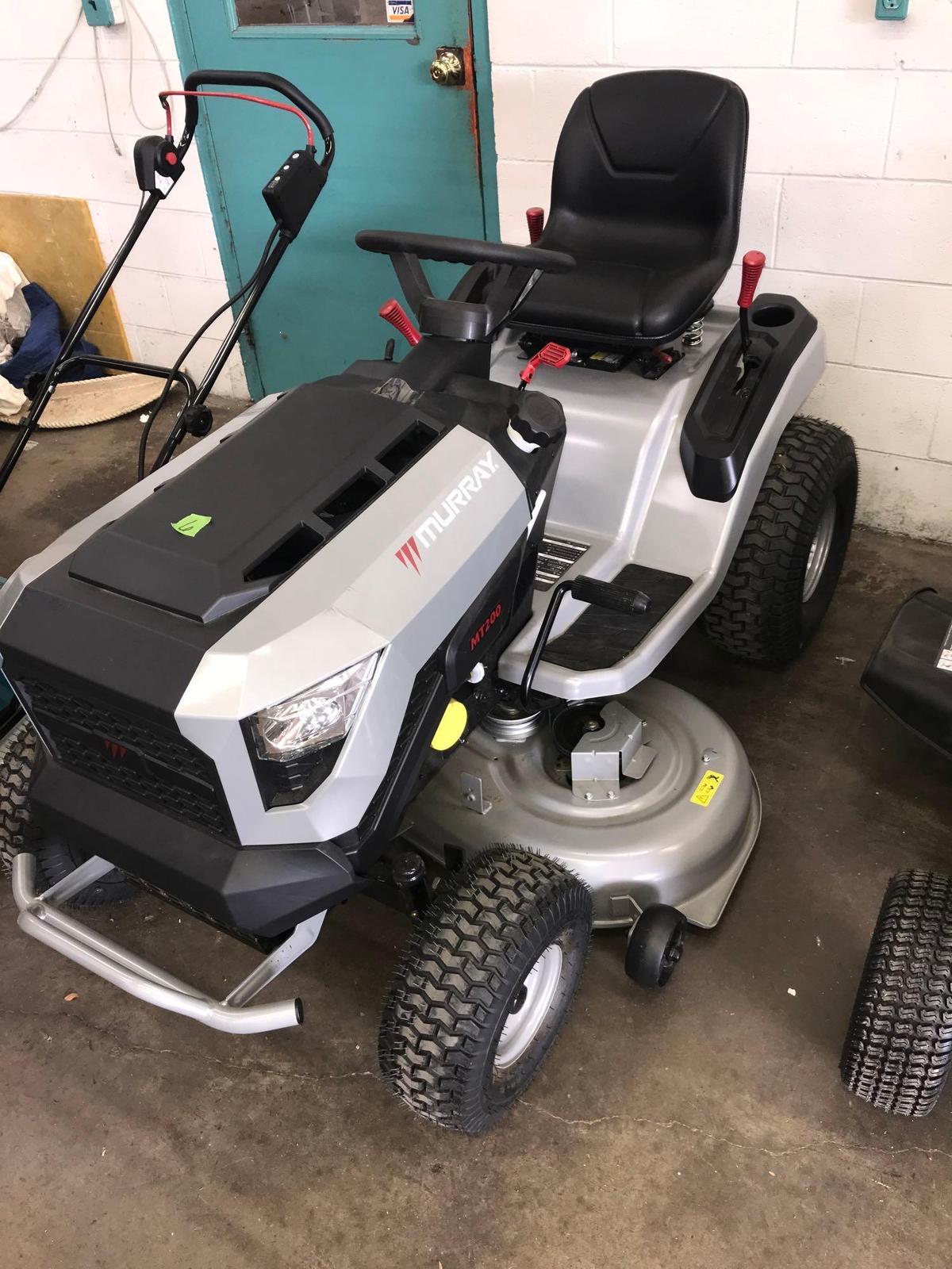 Murray MT200 gas powered riding lawnmower bring Proxibid