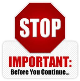 IMPORTANT! READ BEFORE BIDDING!