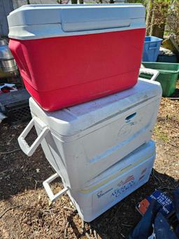 3 coolers