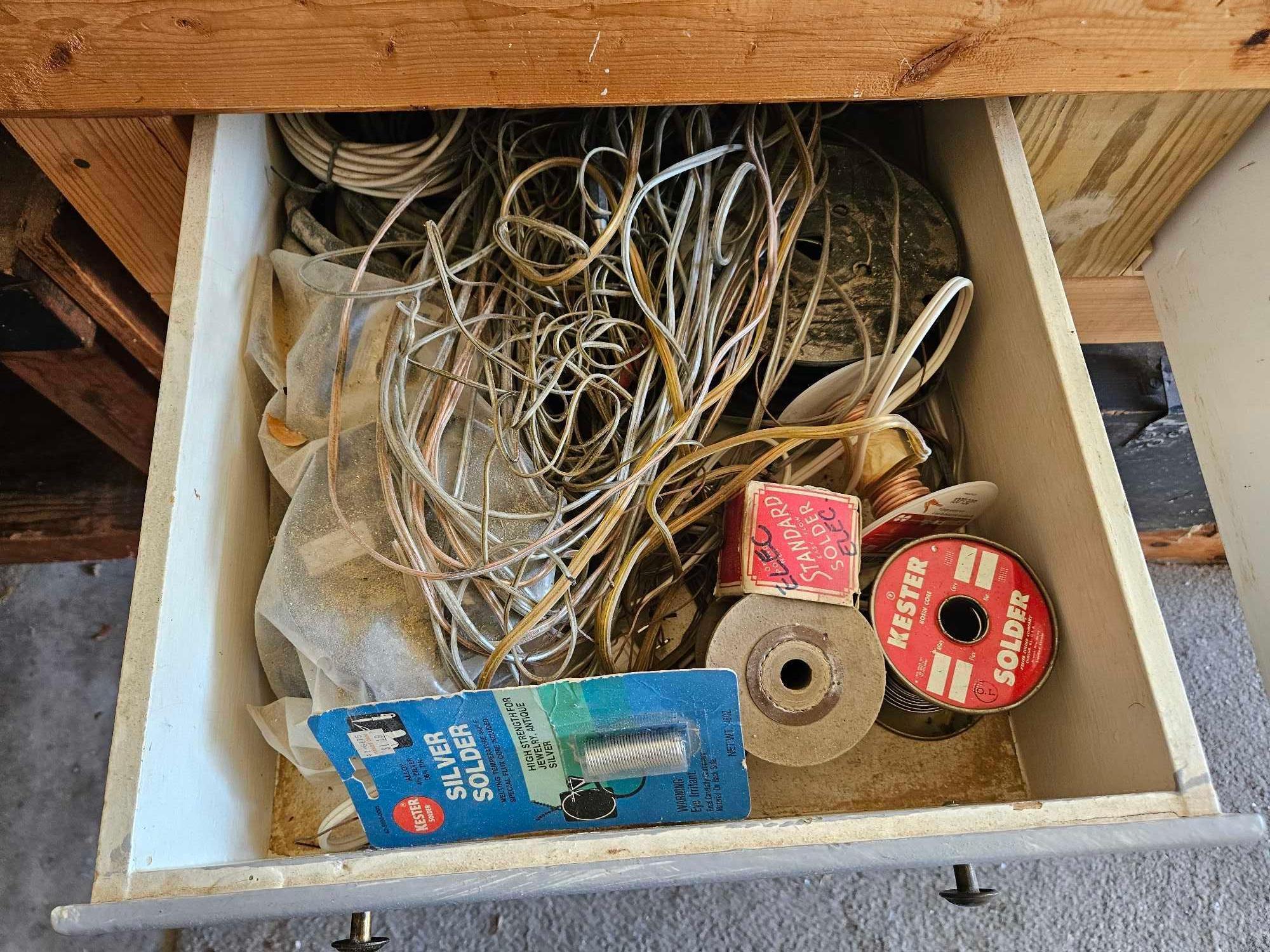 Contents of 6 drawers.