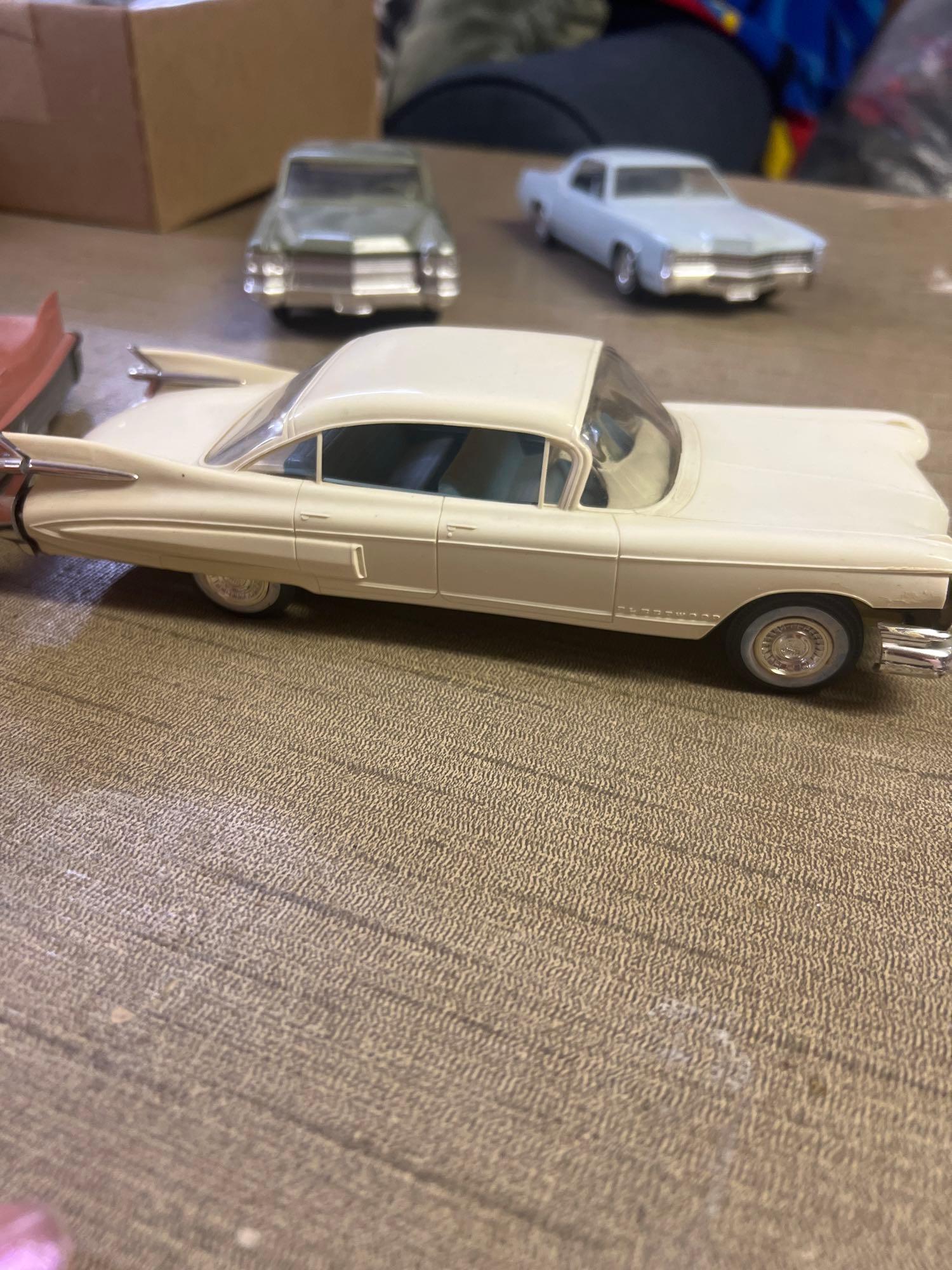 4- 1958 59 64 and 68 Cadillac Promo cars