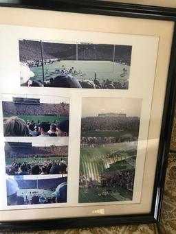 framed pictures of Games Penn state /Michigan 2002 Penn state /Michigan 2004-Wisconsin /Penn State