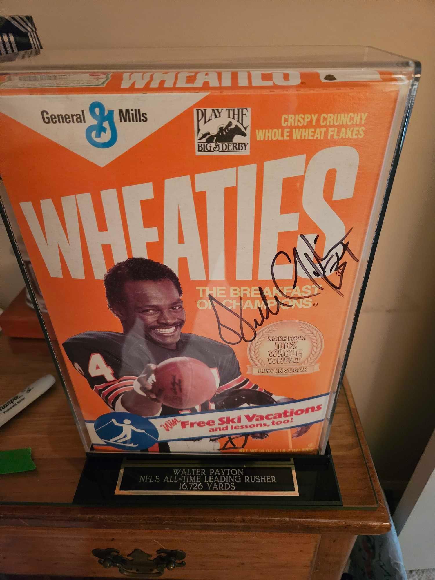 Walter peyton memorabilia b1