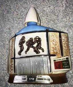 Jim beam hall of fame collectors bottle