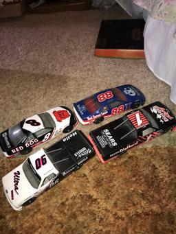 4- racing champions cars 1/24 scale
