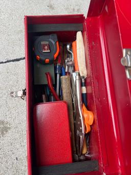 Tool box with contents