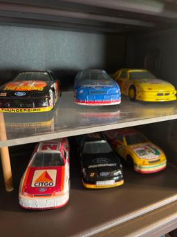 12 collector NASCAR cars