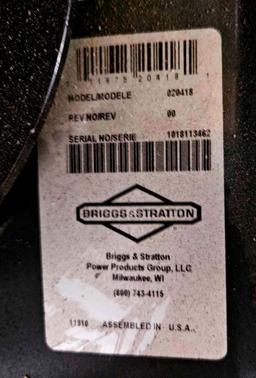 Briggs and stratton power washer